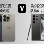 iPhone 15 pro max vs Samsung s24 ultra 2024